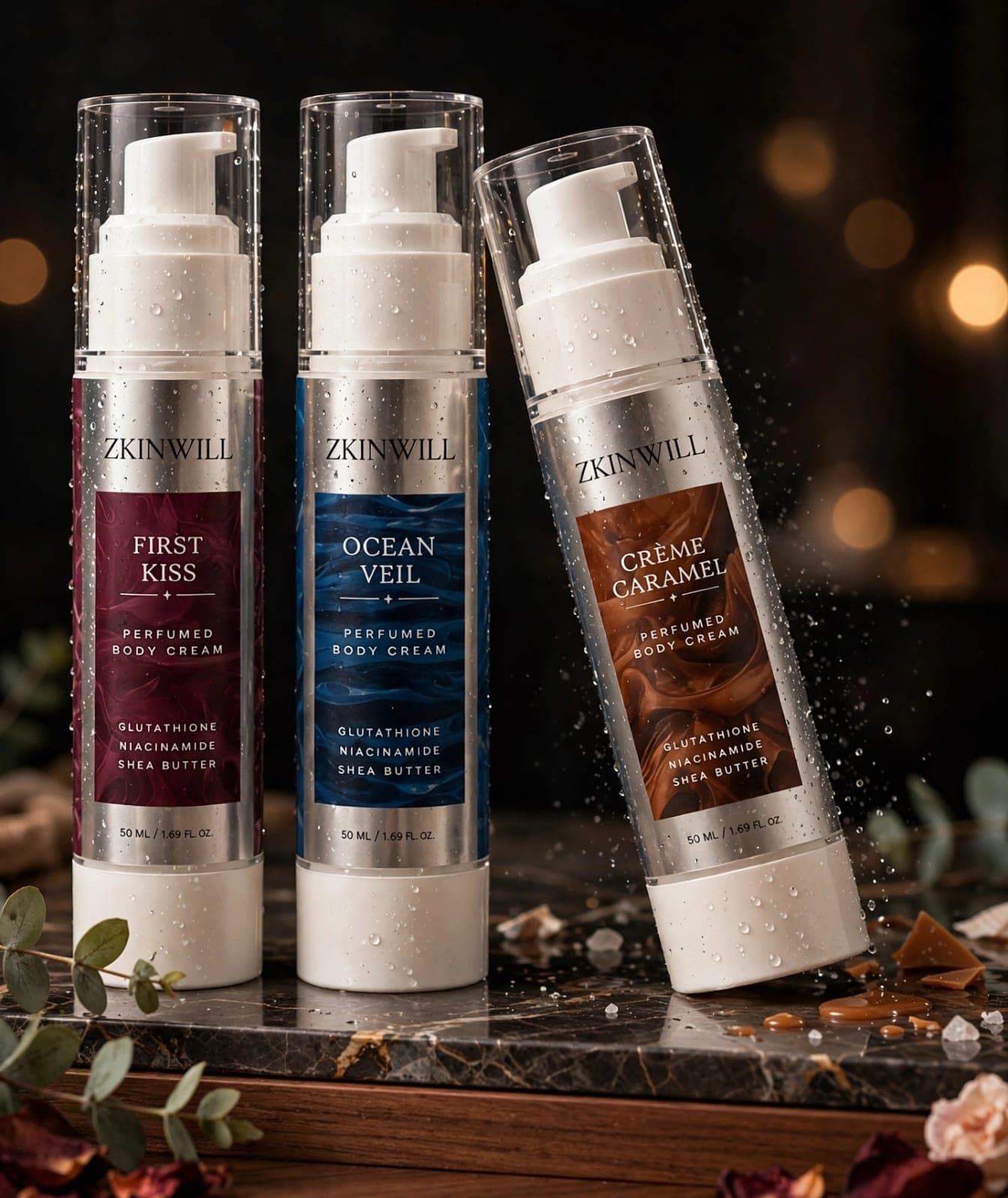 Zkinwill Perfumed Body Cream Line